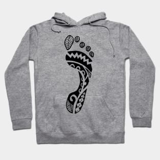 Maori footprint Hoodie